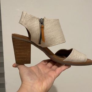 TOMS Majorca Cutout Sandal Wedge
